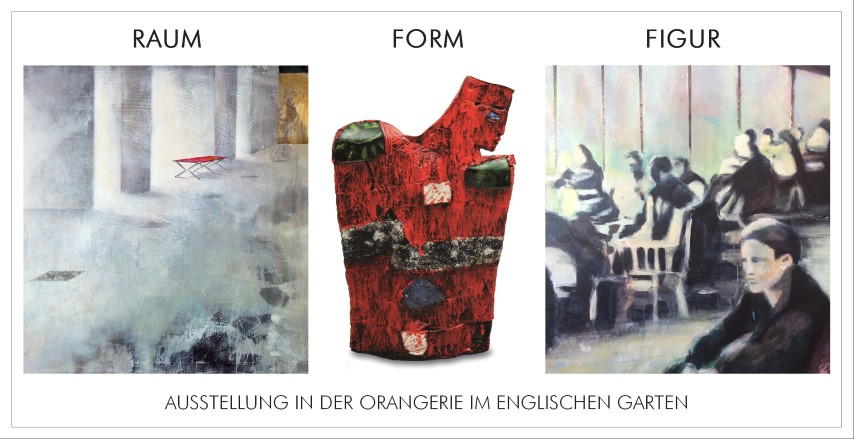 exhibition by Christine Renner; Ausstellung in der Orangerie, München, Christine Renner